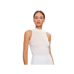 T shirt Guess Femme Beau Blanc Coton