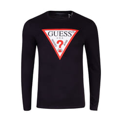 TShirt ML slim fit logo iconique  -  Guess jeans - Homme
