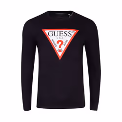 TShirt ML slim fit logo iconique - Guess jeans - Homme