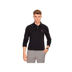 Polo ML super slim à logo col - Guess jeans - Homme