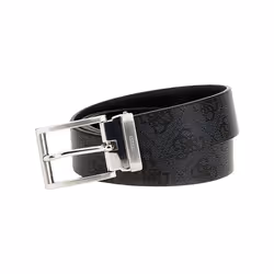 GUESS Ceinture noir pour homme - Vezzola Reversible And Adjustable Belt 246943
