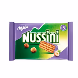 Milka Nussini, Chocolat au lait, 157 g, Chocolat, 227 kJ, 546 kcal, 33 g
