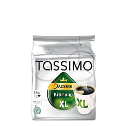 TASSIMO Jacobs Krönung XL Capsule de café 16 pièce(s)