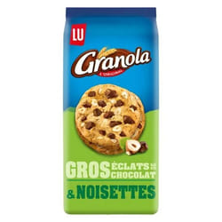 Granola De Lu - Cookie Extra au Chocolat et Noisettes - Format Extra - (184g)