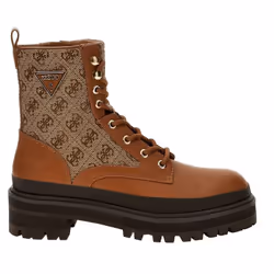 Boots bimatière logo all over Bada  -  Guess jeans - Femme