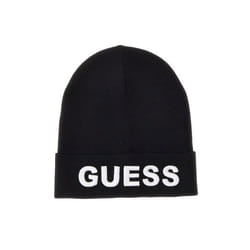 Bonnet Guess Homme tricot Noir Acrylic