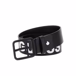 Ceinture Guess Homme maxi logo 4g Noir Simili Cuir