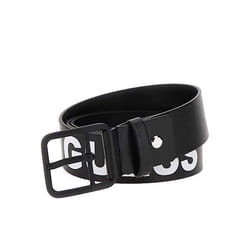 Ceinture Guess Homme maxi logo 4g Noir Simili Cuir