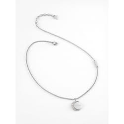 GUESS Moon Phases Collier à chaîne Femelle Acier inoxydable