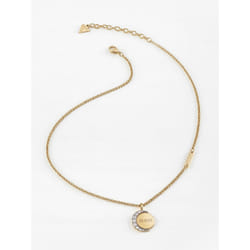 GUESS Moon Phases Collier à chaîne Femelle Acier inoxydable