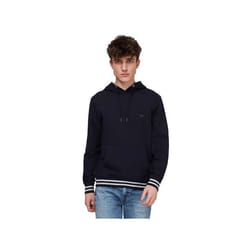 Sweat Guess Homme Classic logo triangle Bleu Coton
