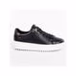 Basket Guess Femme esssentiel Noir cuir
