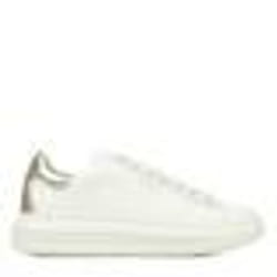 Basket femme Guess Vibo - white gold - 40