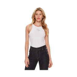 Débardeur - Guess - Femme - logo 4G - Blanc - Coton