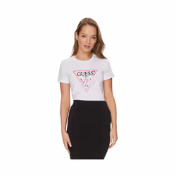 TShirt iconique 100%coton - Guess jeans - Femme