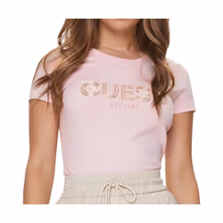 TShirt coton stretch bio - Guess jeans - Femme