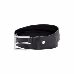 Ceinture Guess Homme pivoine Noir Simili Cuir