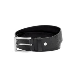 Ceinture Guess Homme pivoine Noir Simili Cuir