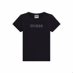TShirt MC logo strass - Guess jeans - Enfant