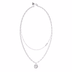 Collier GUESS JUBN03348JWRHT-U Femme Argenté