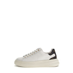 Basket - Guess - Homme - Elba - Blanc - Simili Cuir