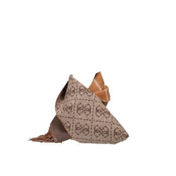 Echarpe Guess Femme Mito Jacquard Marron Synthétique