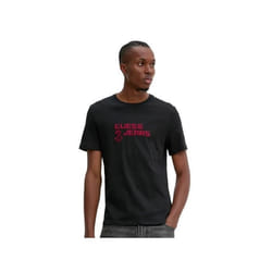T shirt Guess Homme Authentic G Noir Coton