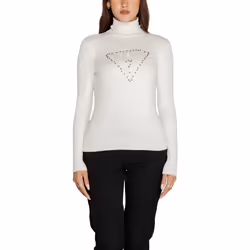 Pull femme Guess Piper Triangle Logo