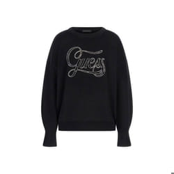 Pull logo sequins  -  Guess jeans - Femme