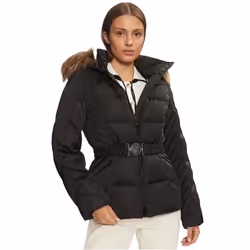 Doudoune ceinturé capuche amovible - Guess jeans