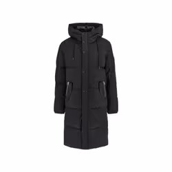 Doudoune longue col montant Guess