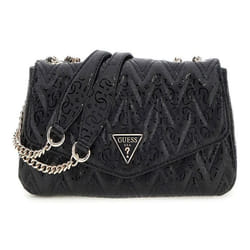 Sac à épaule bandoulière - GUESS - Adelard Convertible Xbody Flap - Noir - 24x145x55 cm - 600 g