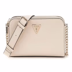 Sac à épaule bandoulière - GUESS - Daryna Status Crossbody - Beige - 23x13x5 cm - 480 g