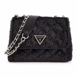 Sac à épaule bandoulière - GUESS - Giully Mini - Noir - 2 Compartiments - Compact