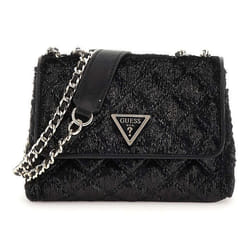 Sac à épaule bandoulière - GUESS - Giully Mini - Noir - 2 Compartiments - Compact