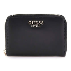 Porte-monnaie - GUESS - Laurel Zip Around Wallet - Noir - Élégant - Compact