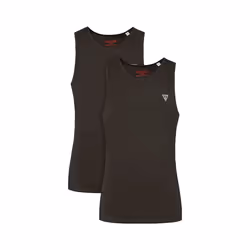 Débardeur Guess Homme Pack x2 mini triangle Noir Coton