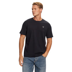 TShirt coton uni patch logo  -  Guess jeans