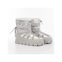 Boots Guess Femme Unique G Argent Synthétique