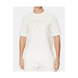 TShirt MC 100% coton logo triangle  -  Guess jeans - L