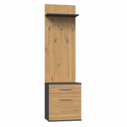 Description générale Ce vestiaire moderne est idéal pour ceux qui aiment avoir des meubles esthétiques dans leur maison. Alli ...