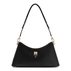 GUESS Sac à épaule noir pour femme - Patsie Shoulder Bag 341152