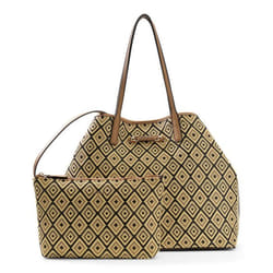 GUESS Sac shopper jaune clair brun clair pour femme - Sophia 2 In 1 Tote L Lemon 341448