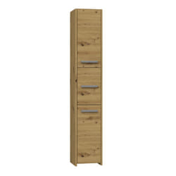 Topeshop - verona - Armoire de salle de bains - 170x30x30 cm - Colonne salle de bains - Mobilier salle de bains toilette - Aspect bois