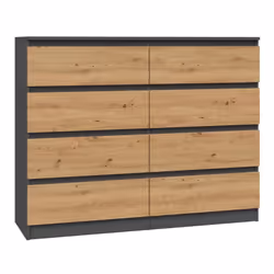 Commode moderne de la collection MILAN trouvera sa place dans chaque intérieur. Pratique, elle dispose d'un bel espace de ran ...