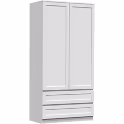 L'armoire Perry est la combinaison réussie de l'esthétique et de la praticité. Idéale pour le bureau, la chambre à coucher ou ...