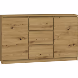 Cette commode moderne est un meuble fonctionnel et spacieux qui meublera l'intérieur de toute chambre, salon ou chambre d'enf ...