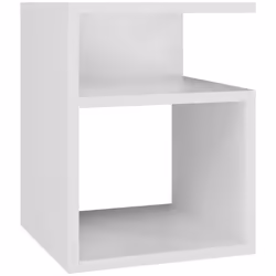 Cette table de chevet est minimaliste et élégante à la fois. Dotée d'un compartiment de rangement, elle vous permettra de ran ...