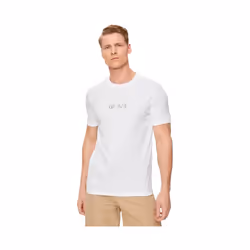 T shirt - Guess - Homme - Classic - Blanc - Coton