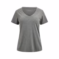TShirt jersey uni logo brodé - Guess jeans - Femme